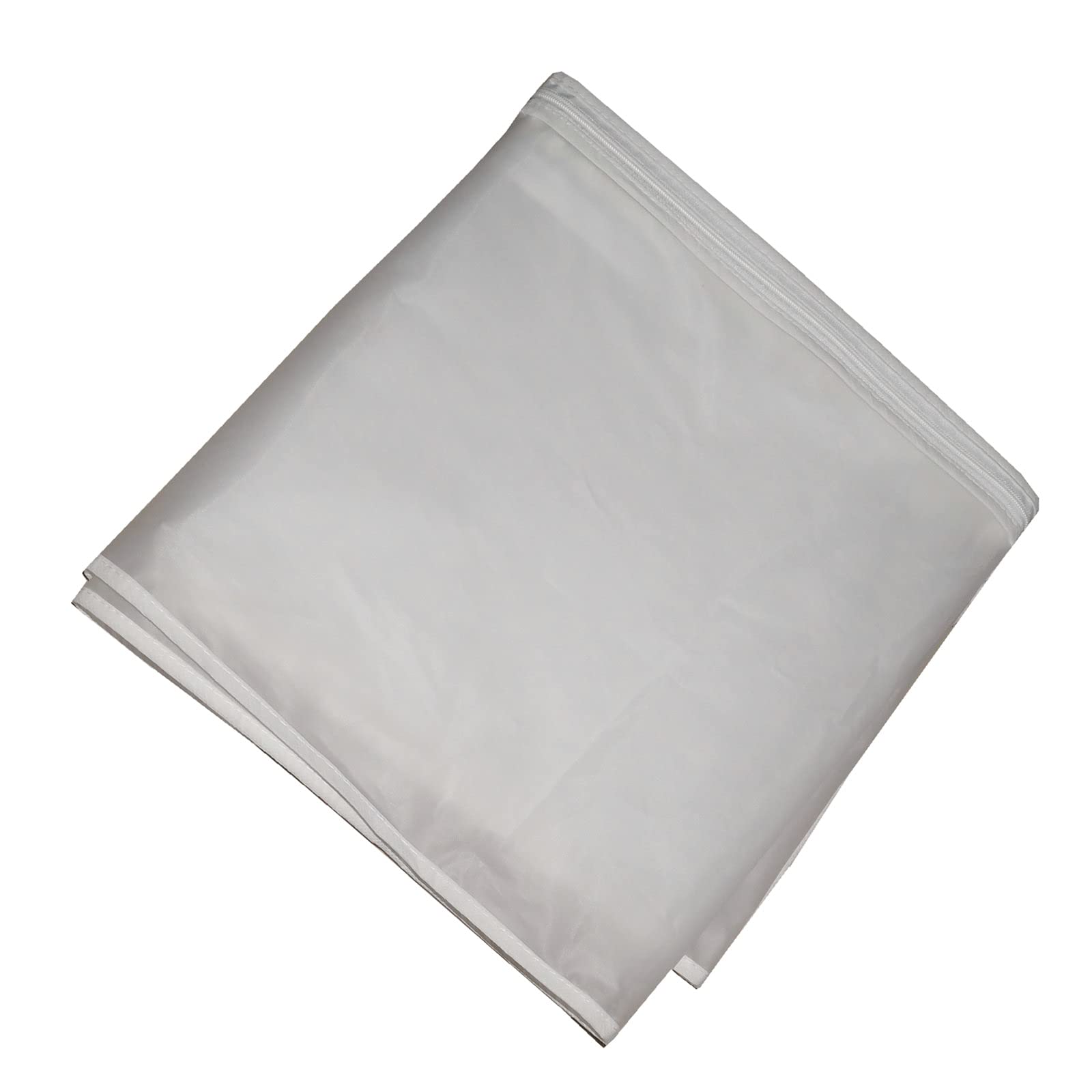Fangkun 6-Pack Clear Garment Bags with Breathable Dust Cover & Full-Length Zipper - 24