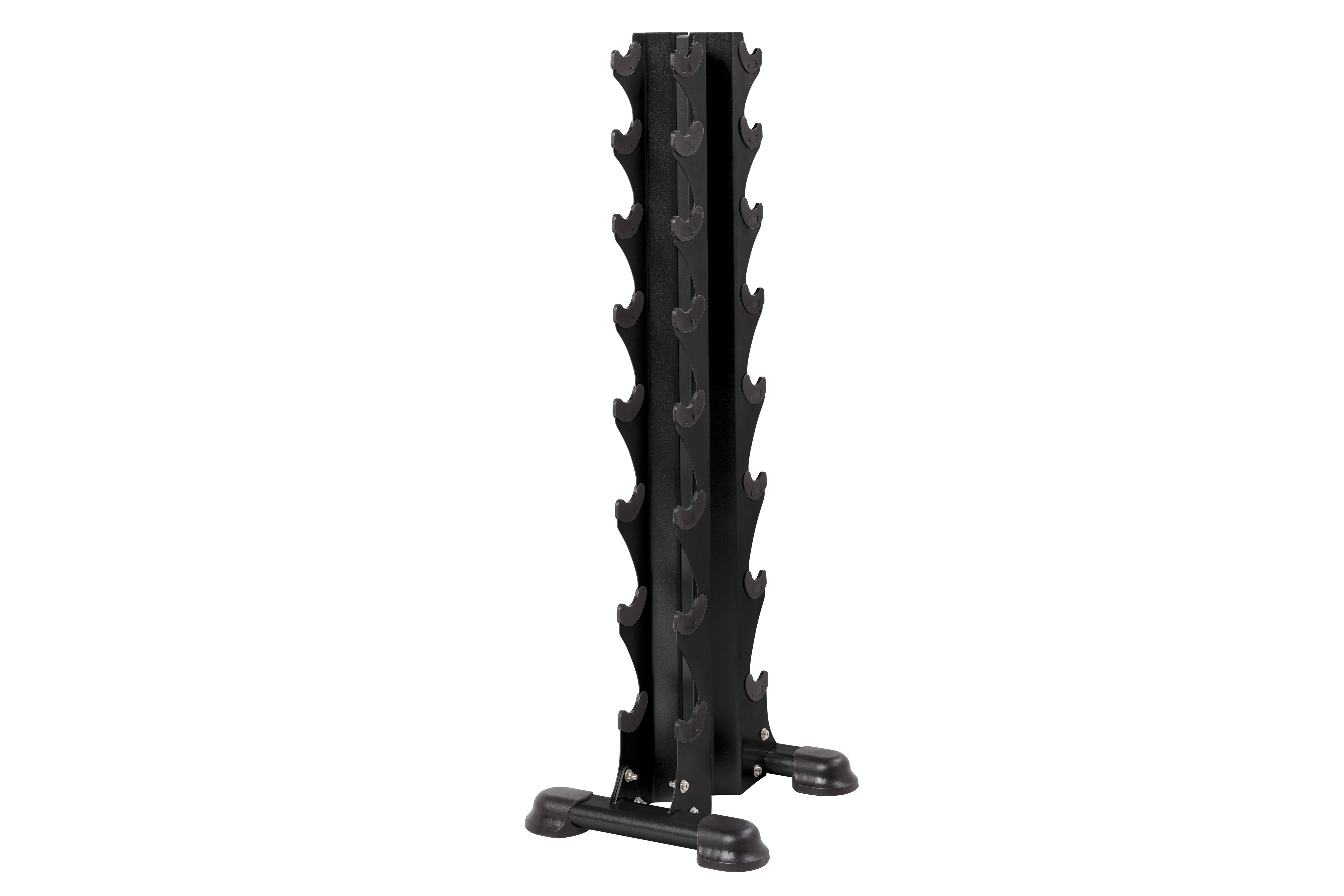 Hoist 8 Pair Vertical Dumbbell Tower Rack (HF 5460) - Heavy Duty Gym Equipment for Home & Commercial Use - Perfect for Weight Training & Strength Workouts