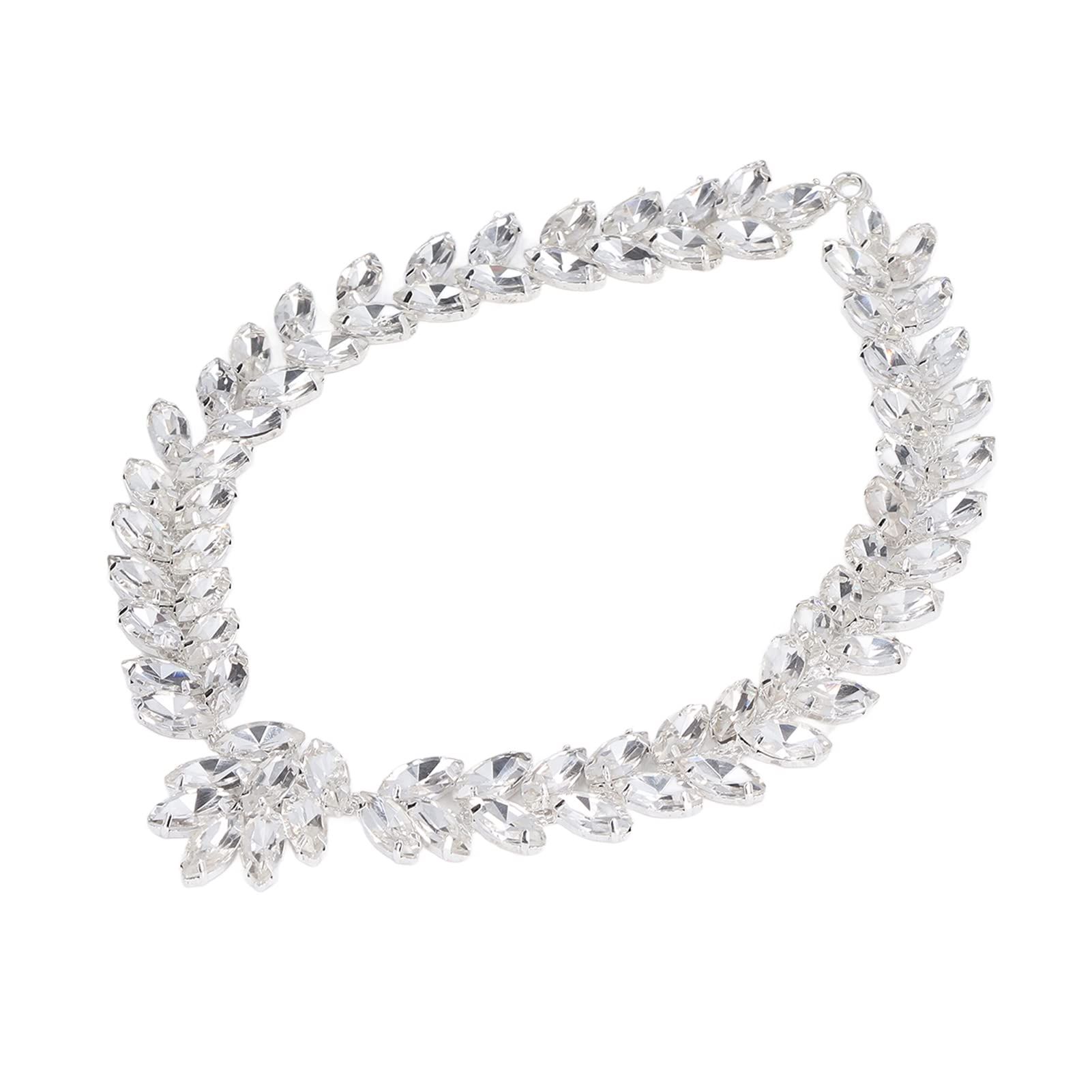 Premium Rhinestone Applique Trim - Sparkling DIY Embellishment for Belts, Dresses & More | Perfect for Costumes, Wedding Attire & Fashion Accessories