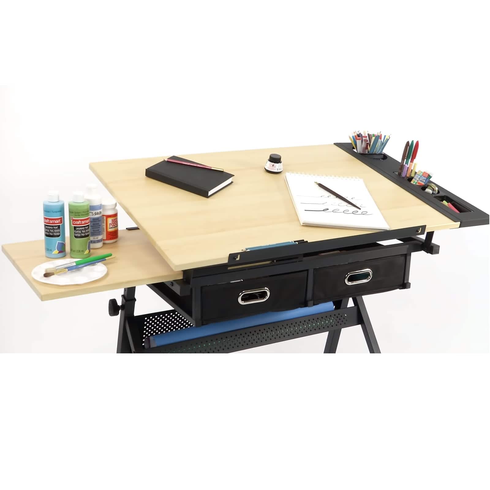 Artist’s Loft Arts and Crafts Creative Center - Adjustable Art Desk with Storage | Perfect for Painting, Drawing & DIY Projects | Kids & Adults Craft Station for Home, Studio or Classroom