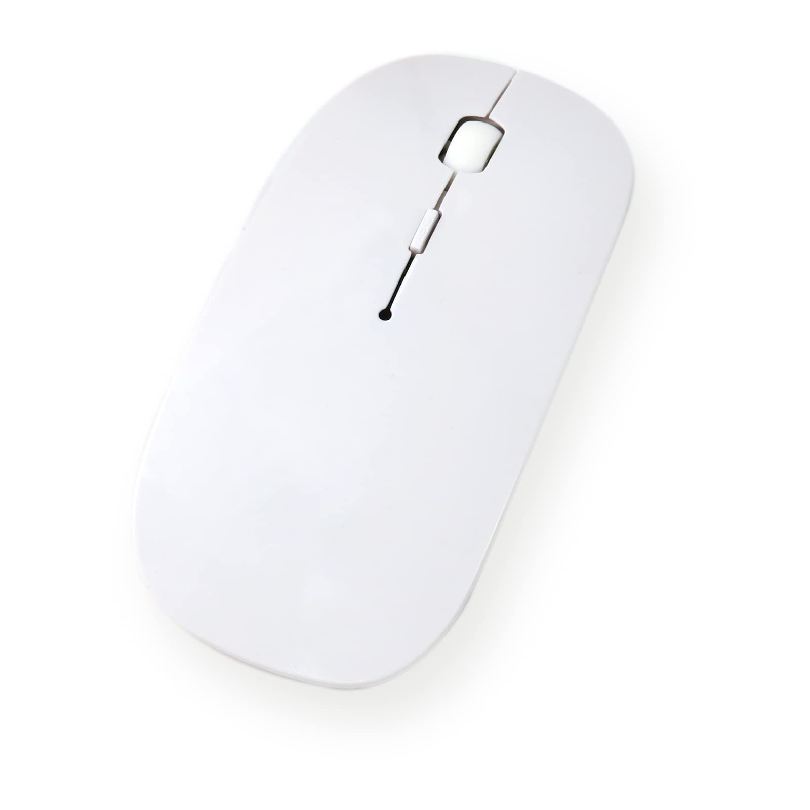 Rechargeable Bluetooth Wireless Mouse for MacBook Pro/Air, Laptop, PC, Mac, iPad Pro - 3 Adjustable DPI, Ergonomic Design | Perfect for Office Work, Gaming, and Travel Use