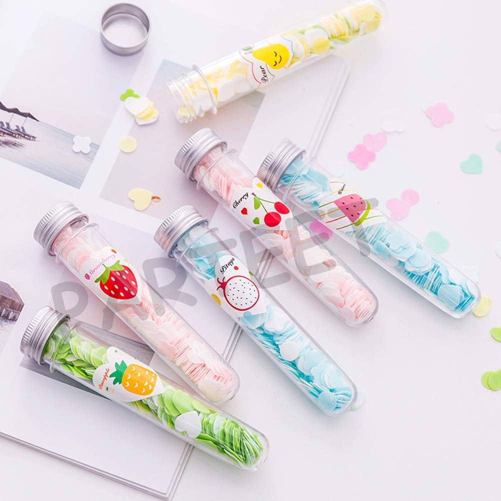 Beauzy Floral Design Tube-Shaped Travel Soap Paper - Soft, Gentle & Hygienic Bath Soap Sheets for Camping, Hiking & On-the-Go Use (Pack of 4)