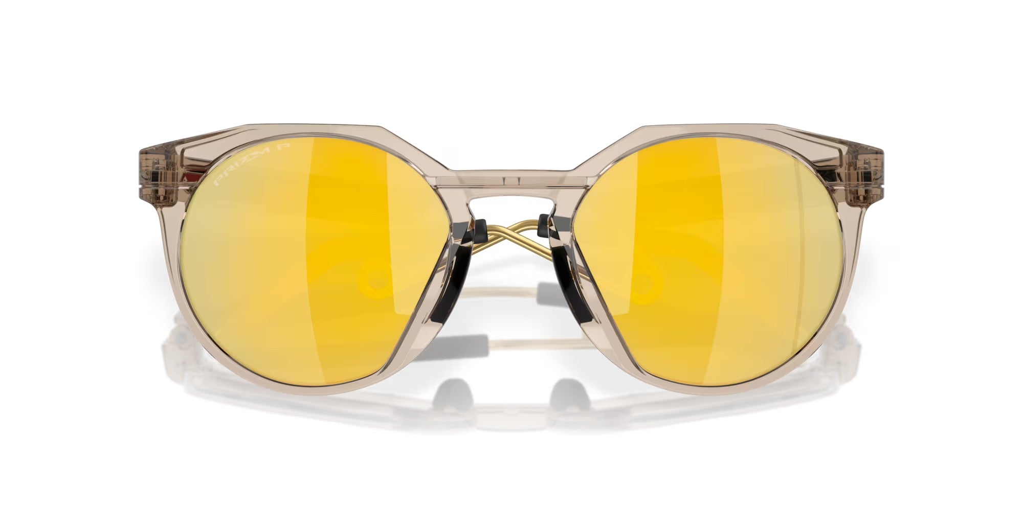 Oakley HSTN Metal Sepia Prizm 24K Polarized Sunglasses for Men & Women – Sport, Driving & Outdoor Activities