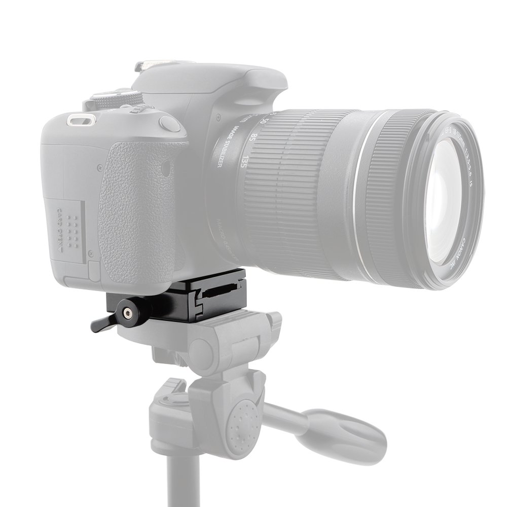 CAMVATE Quick Release Plate for Arca-Swiss Compatible QR Clamp Mount (50mm) - 1794 - Perfect for Tripod Heads, Camera Mounting & Photography Accessories - Ideal for DSLR, Mirrorless & Video Camera Setups