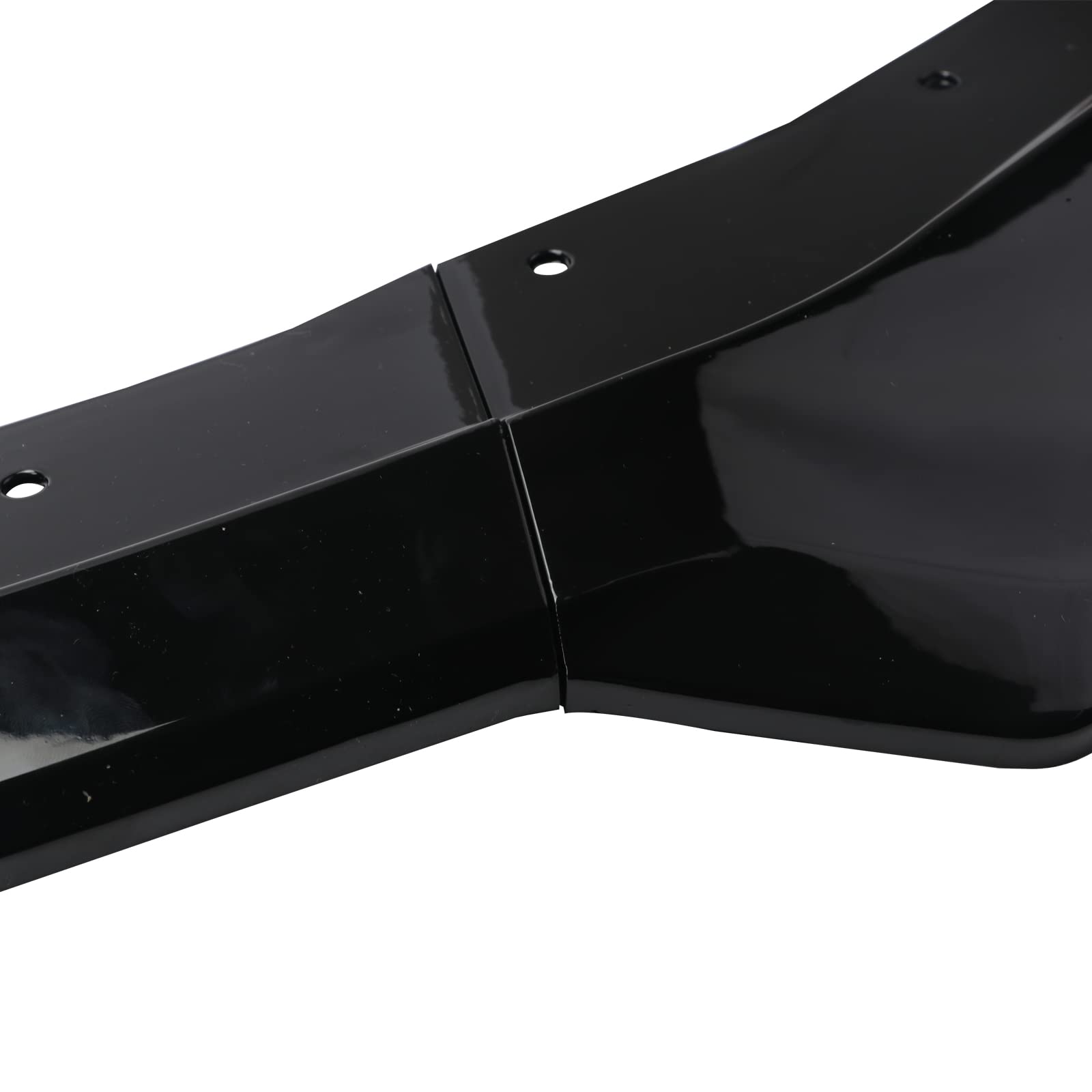 Glossy Black ABS Front Bumper Lip Splitter Spoiler for 2016-2022 Chevy Camaro SS, 2019-2022 LS LT RS - Enhances Aerodynamics & Style for Street Racing & Car Shows