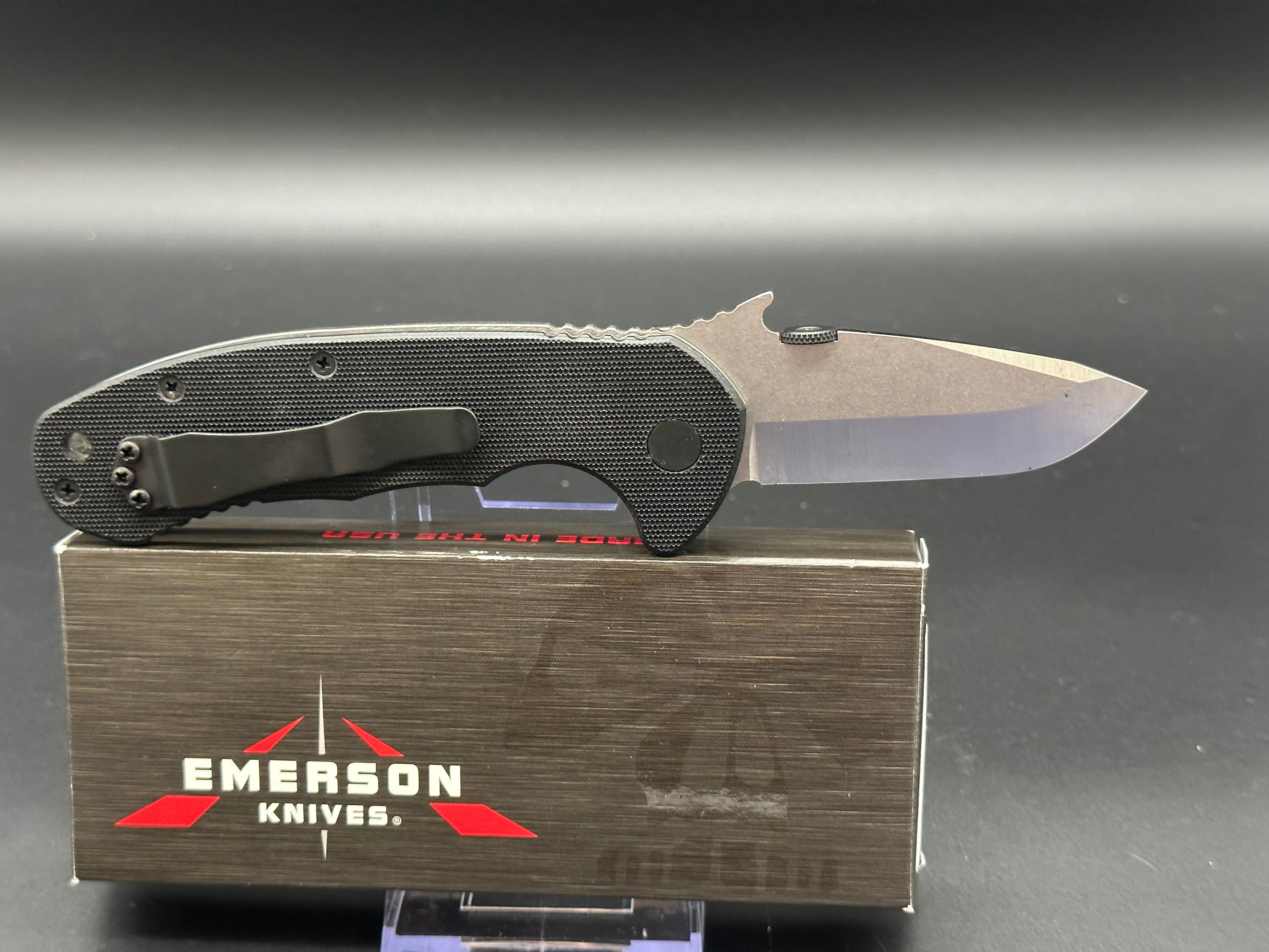 Emerson CQC-14 SF Snubby Tactical Folding Knife - EDC Pocket Knife for Outdoor, Camping, Survival & Everyday Carry