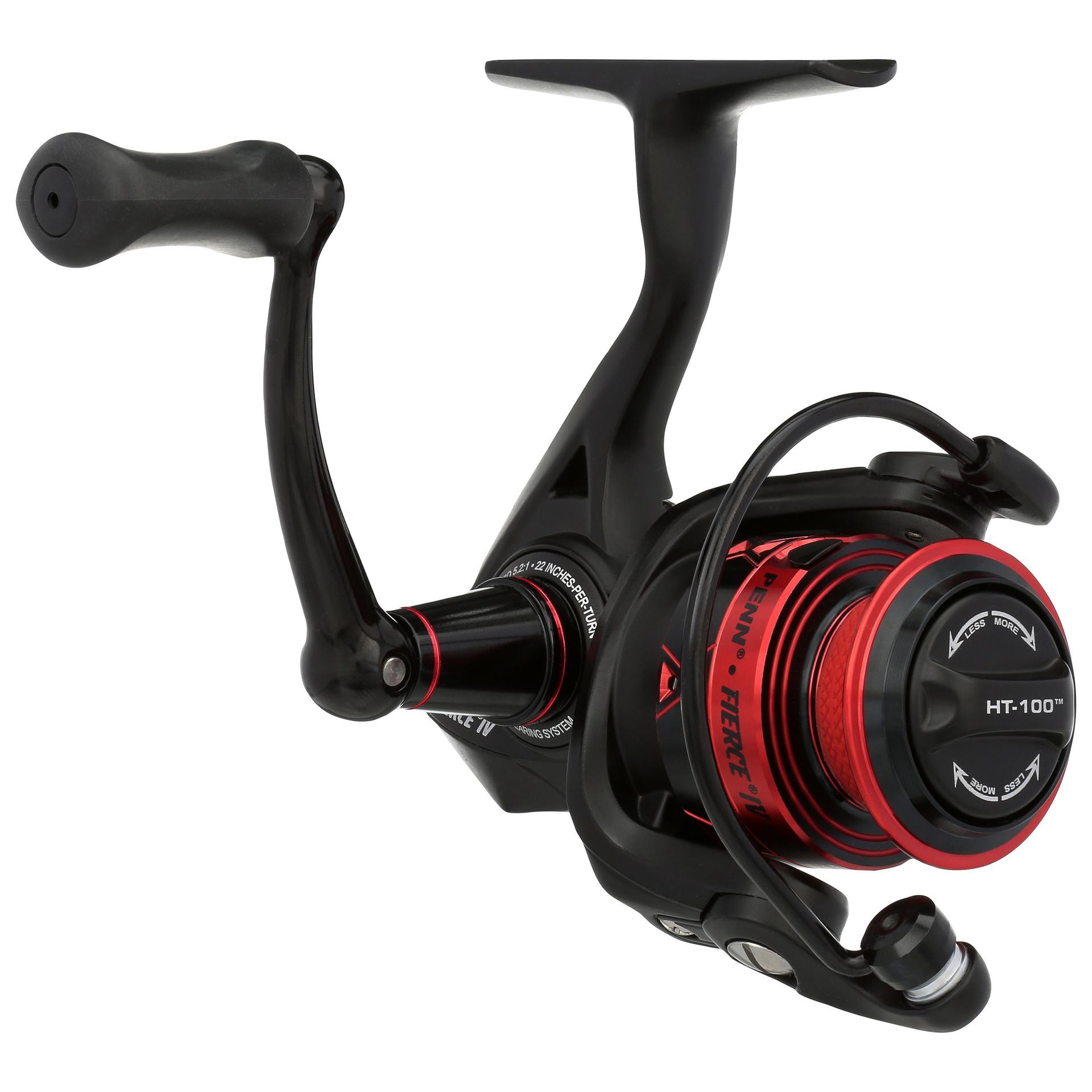 Fierce® IV Spinning Fishing Reel - Lightweight Saltwater & Freshwater Spinning Reel with Smooth Drag System - Perfect for Surf Fishing, Pier Fishing, and Bass Angling