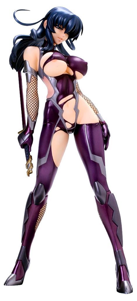 Taimanin Asagi: Asagi Igawa 1/6 Scale PVC Anime Figure - Collectible Japanese Action Figure for Anime Fans & Display in Home/Office