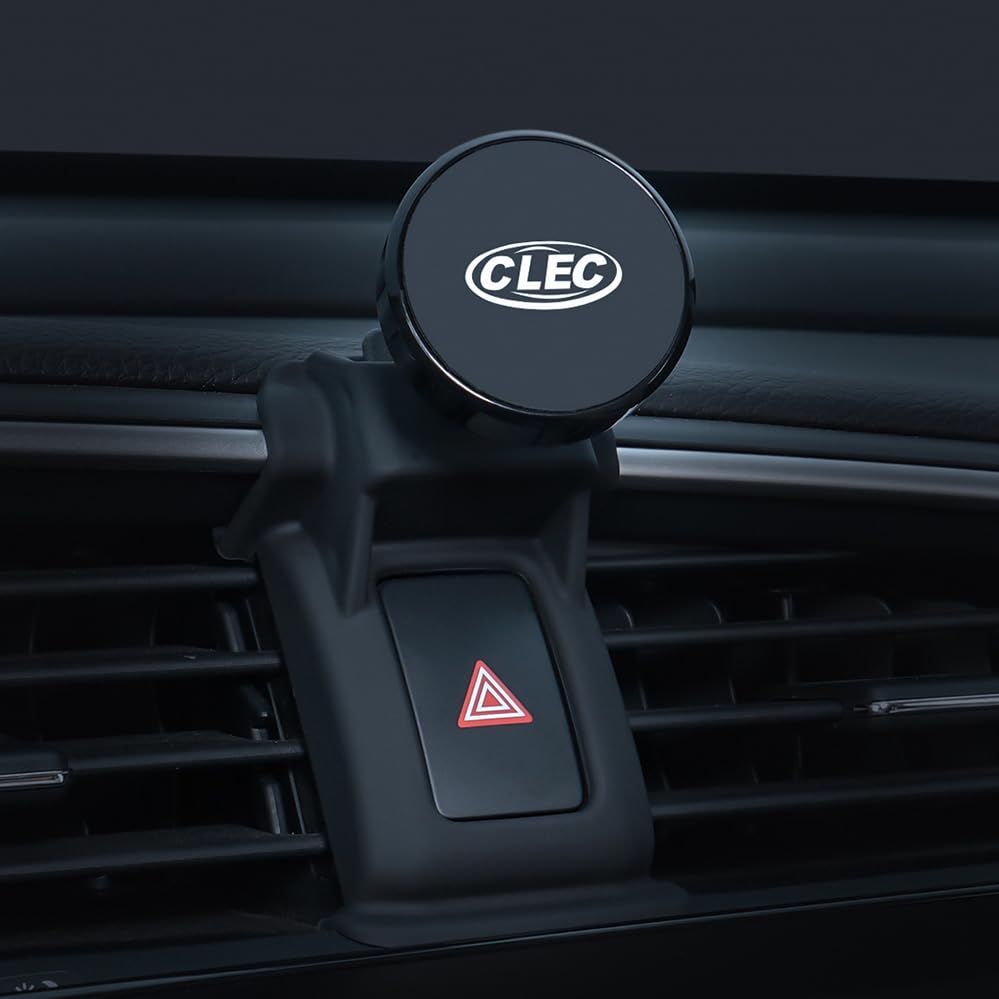 BEHAVE Strong Magnetic Phone Mount for Honda Civic 2016-2021 - Adjustable Air Vent Car Phone Holder Compatible with iPhone 14/13/12, Samsung Galaxy & Most Smartphones - Perfect for GPS Navigation & Hands-Free Driving