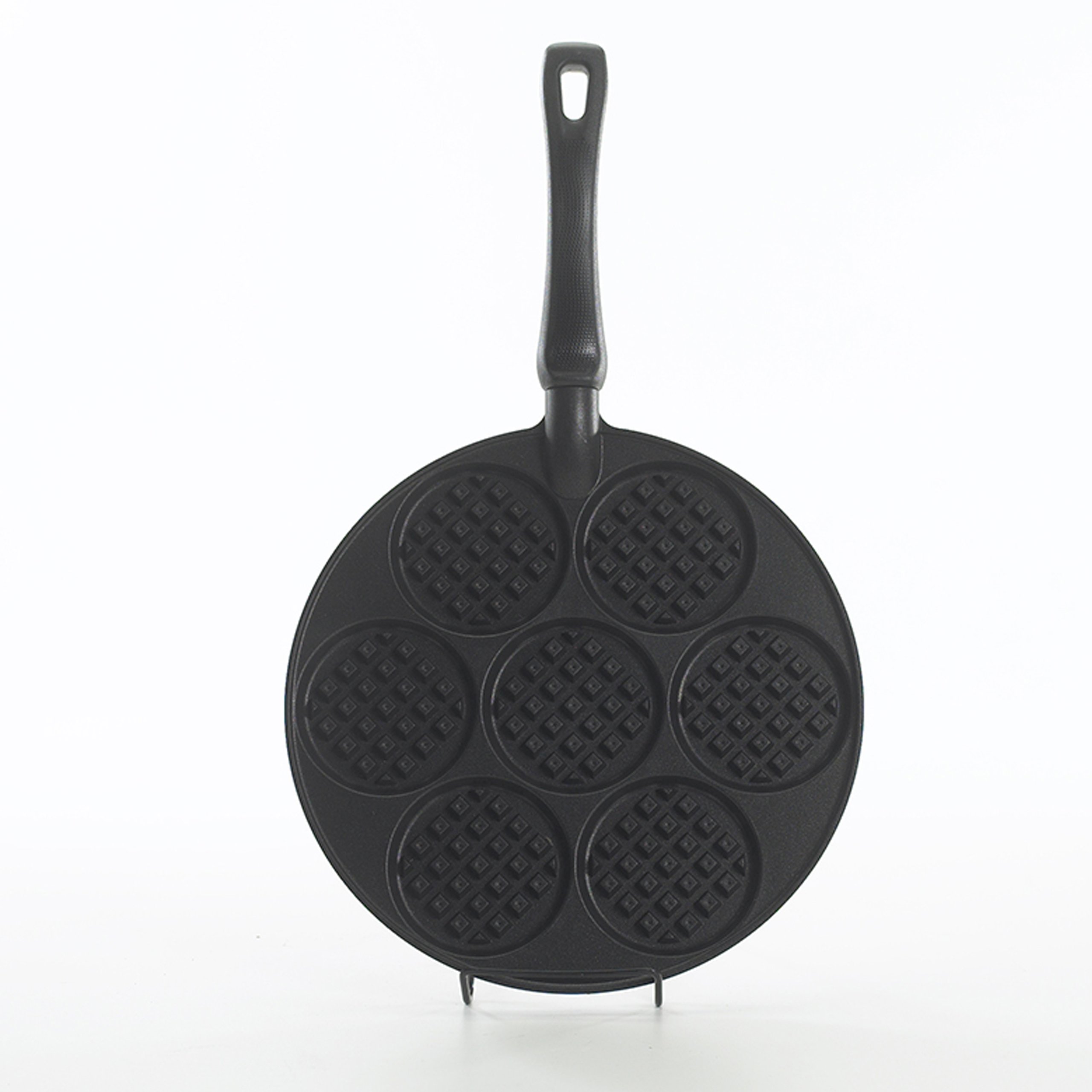 Nordic Ware Silver Dollar Waffle Griddle - Mini Pancake & Waffle Maker for Breakfast, Snacks & Parties - Perfect for Kids, Camping & Brunch