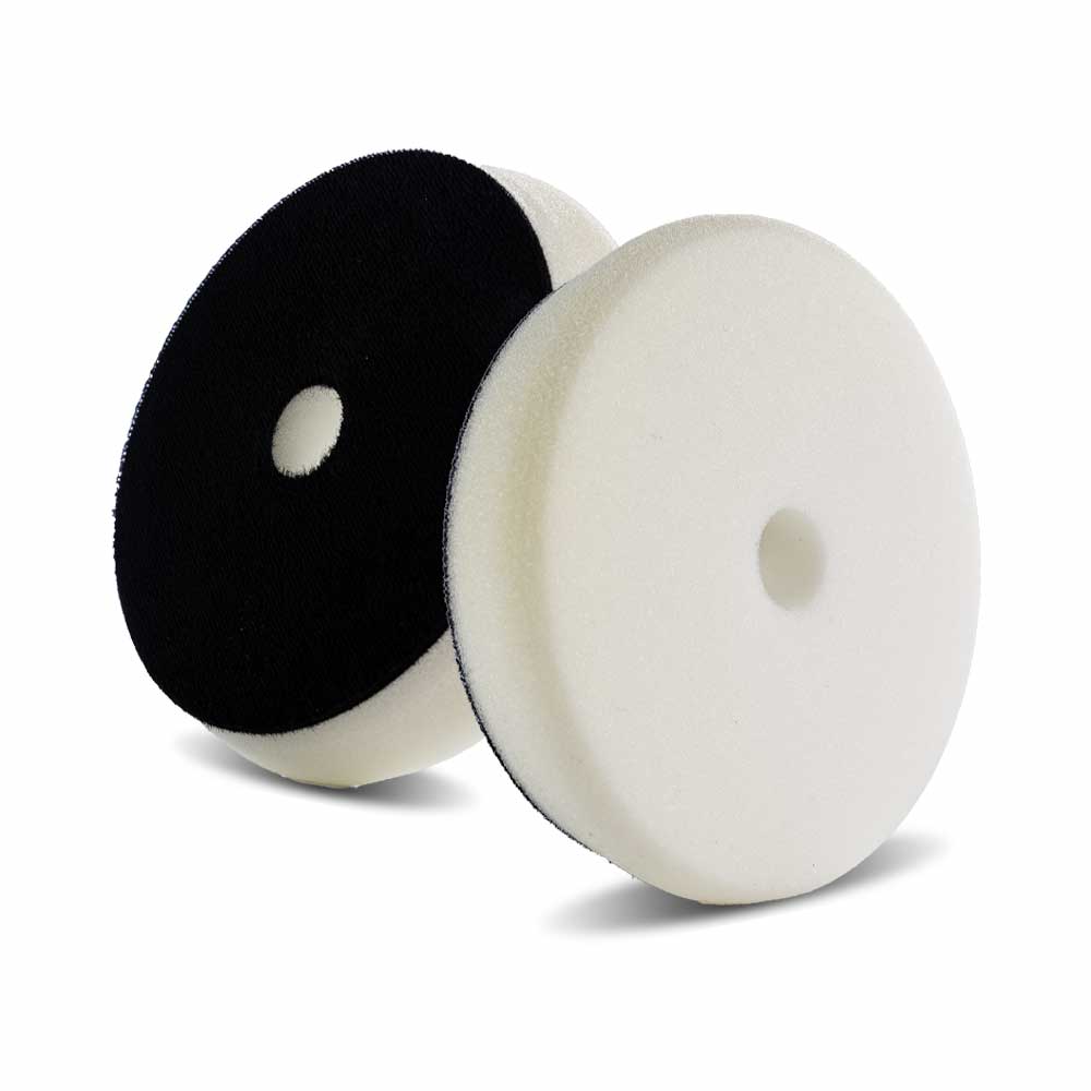 Force Hybrid White Foam Polishing Pad for Cars - Professional Auto Detailing Buffing Pad for Paint Correction & Wax Application - Perfect for DIY Car Detailing & Professional Auto Shops