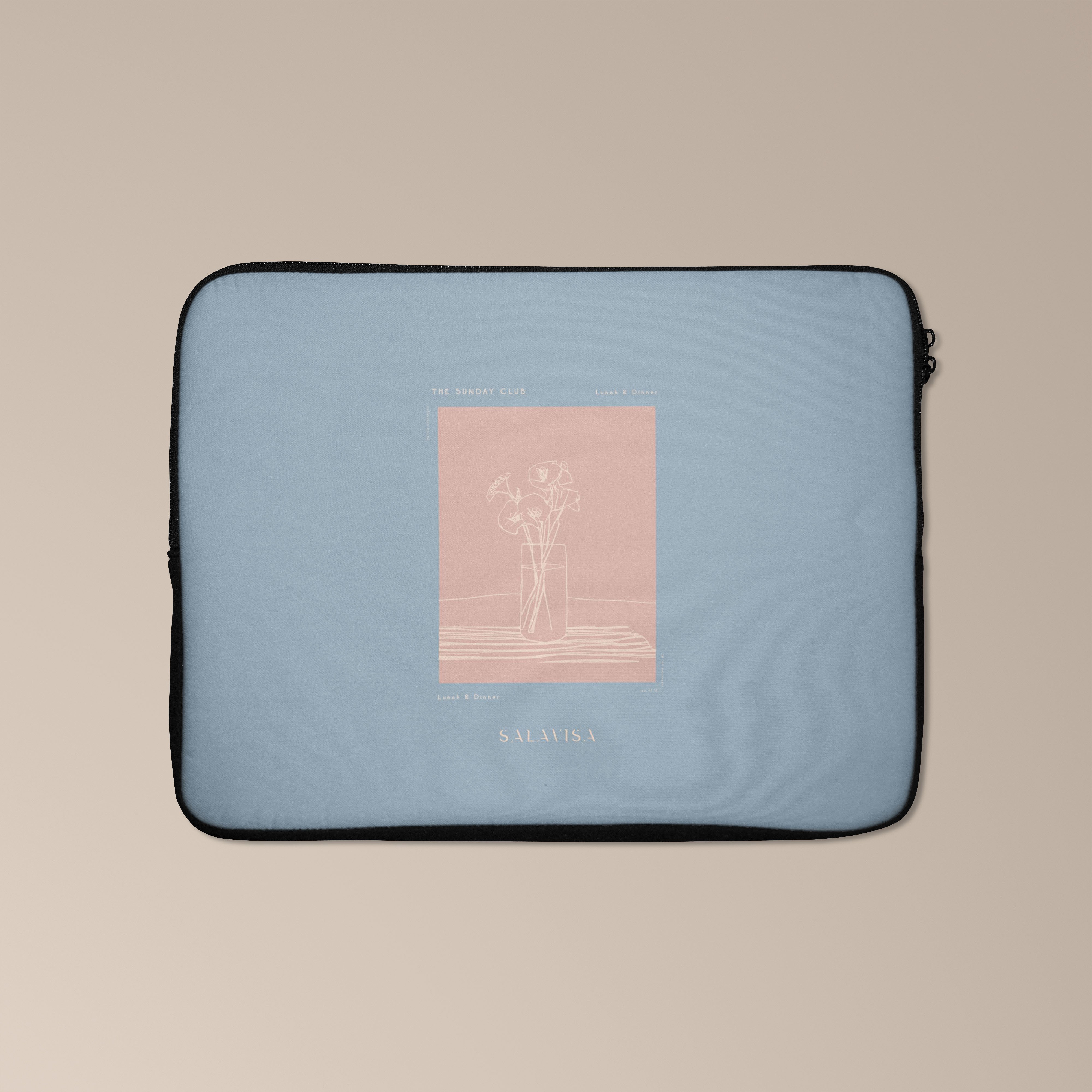 Premium Blue Laptop Sleeve for 13-15 Inch MacBook & Notebook - Protective Case for Work, School & Travel - Lightweight & Water-Resistant Computer Bag for Daily Commute & Business Trips