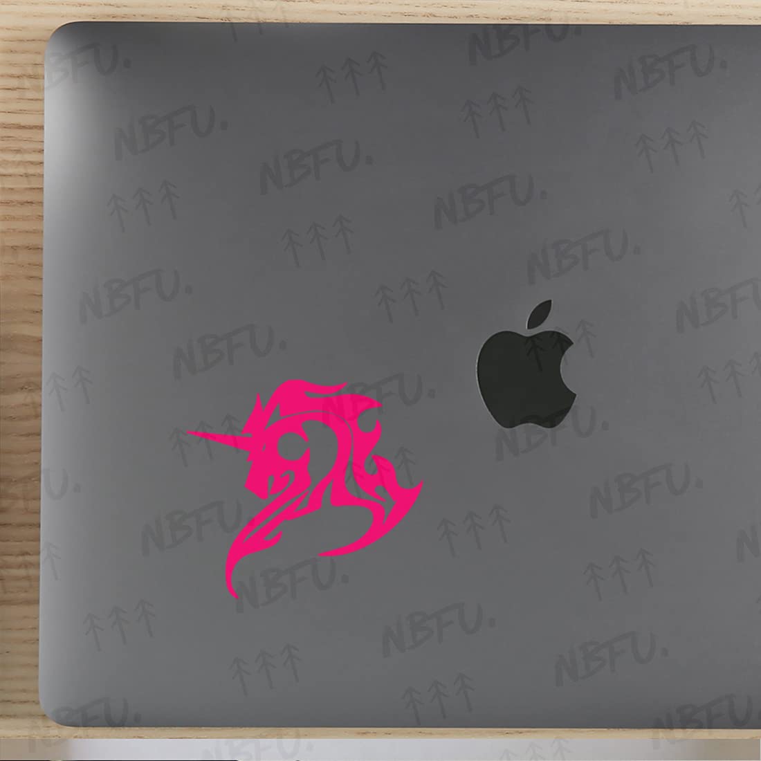 Premium Waterproof Vinyl Decal Stickers - Tribal Unicorn 2 (Pink, Set of 2) for Laptop, Phone, Helmet, Car, Bumper, Mug, Cup, Wall Decor - Perfect for DIY Projects, Personalizing Gifts & Home Office Decoration