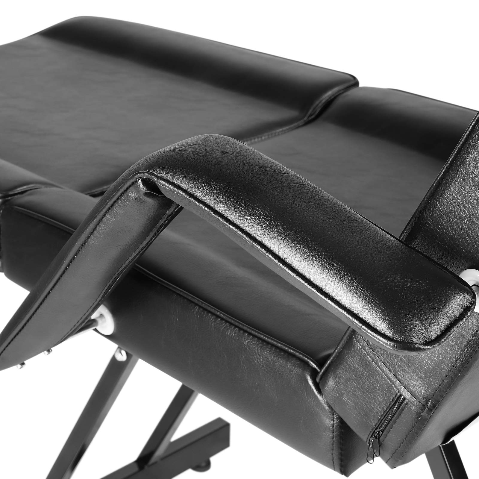 Professional Adjustable Facial Massage Bed & Tattoo Chair with Stool - Salon Spa Equipment for Barber, Massage Therapy & Tattoo Parlors - Perfect for Relaxation & Body Art Sessions
