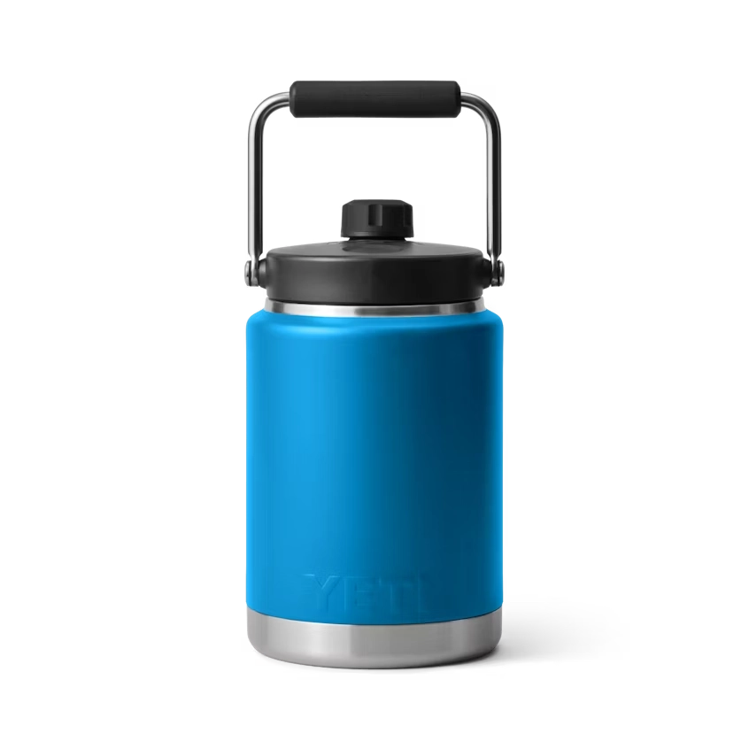 Yeti Rambler 64 oz Half Gallon Water Jug - Insulated Stainless Steel Water Bottle for Outdoor, Camping, Hiking & Gym Hydration