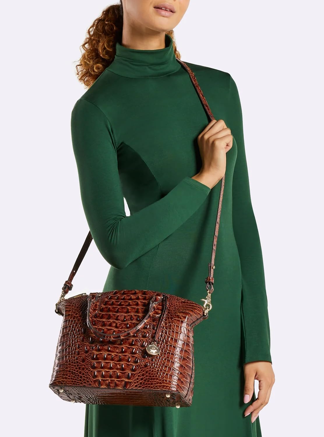 Brahmin Duxbury Convertible Satchel Handbag - Top Handle Crossbody Purse for Women, Perfect for Work, Travel & Everyday Use