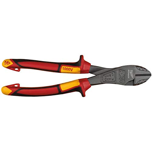 Milwaukee Heavy Duty Diagonal Cutting Pliers VDE 200mm - Professional Electrical Wire Cutters for Electricians & DIY Projects