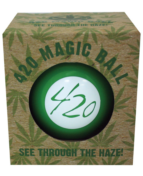 420 Magic Ball - Premium Glass Smoking Pipe for Herbs & Tobacco - Perfect for Relaxation, Meditation & Social Gatherings