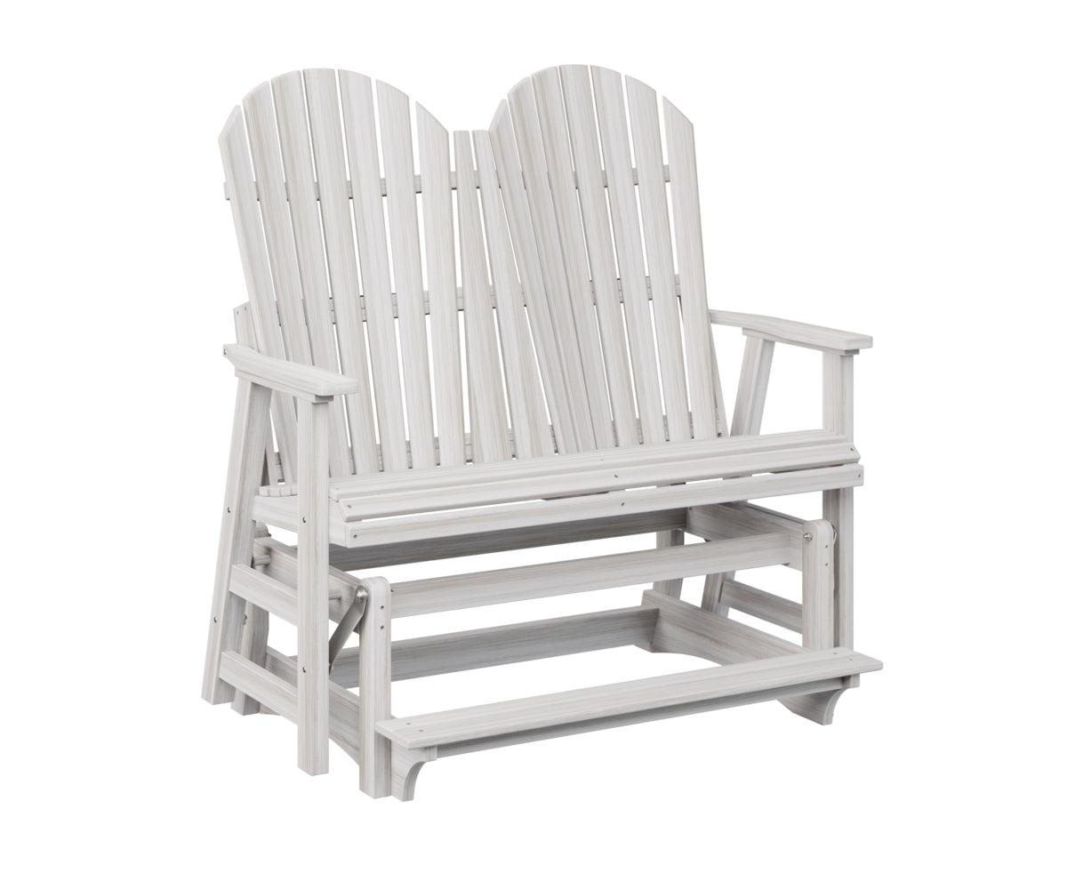 Berlin Gardens ComfoBack Double Counter Glider - Outdoor Patio Swing Bench for Porch, Garden, Deck & Backyard Relaxation
