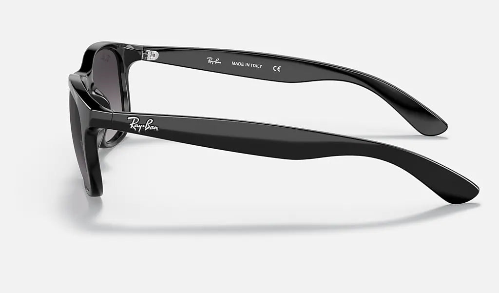 Ray Ban Andy RB4202 55mm Sunglasses - Black/Gray Gradient Polarized Lenses for Men & Women | UV Protection, Classic Aviator Style for Driving, Travel & Outdoor Activities