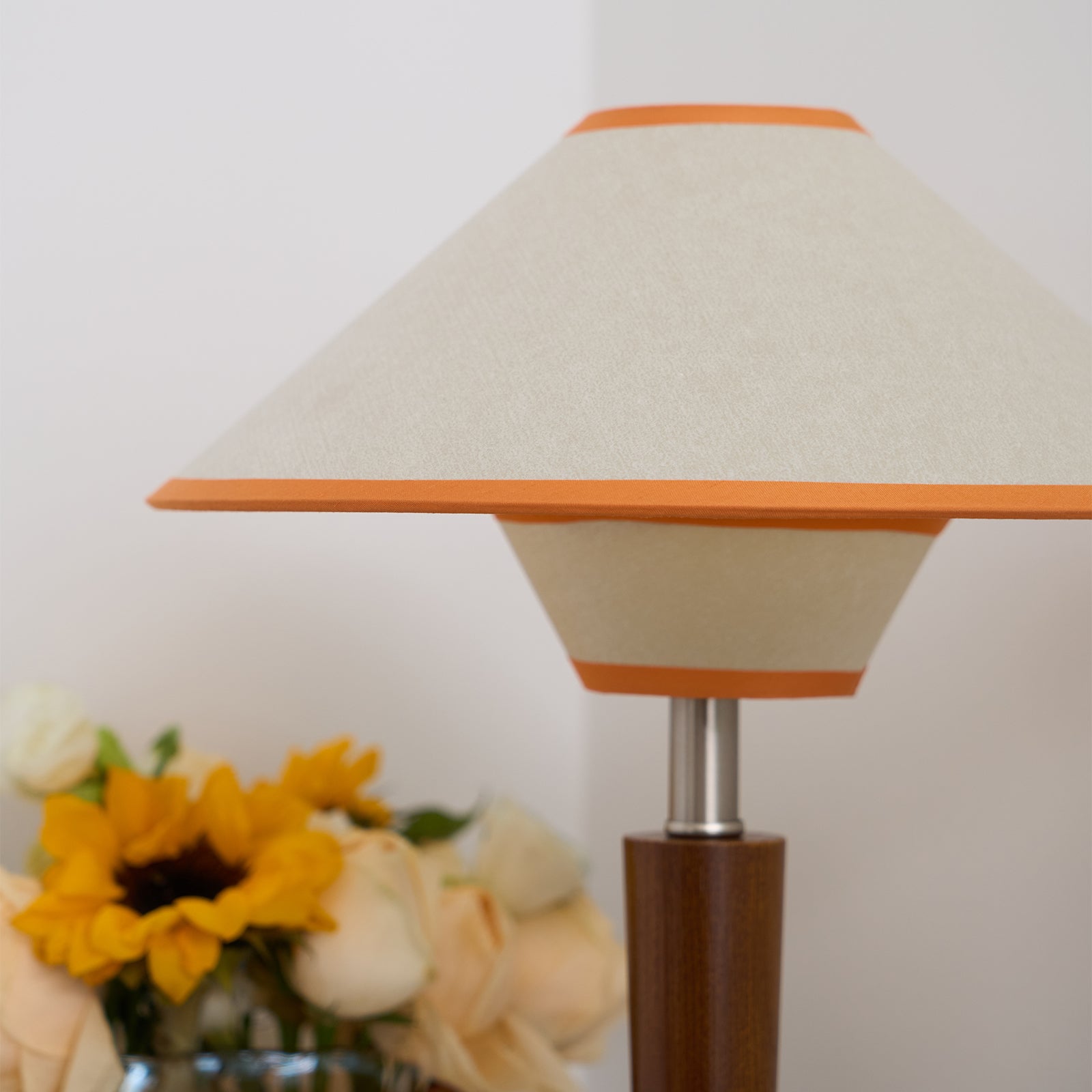 Talonwood Table Lamp - Modern Wooden Desk Lamp with Adjustable Brightness for Home Office, Bedroom & Living Room Decor