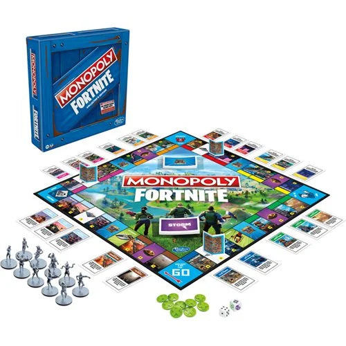 Fortnite Edition Monopoly Board Game - Family Fun Strategy Game for Kids & Adults - Perfect for Game Nights, Parties & Gifts