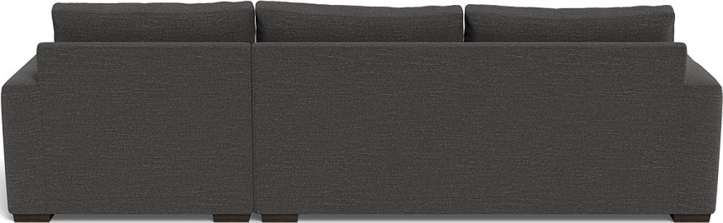 Modern Mesa 123 Right Chaise Sectional Sofa - Comfortable L-Shaped Couch for Living Room, Family Room & Lounge Areas