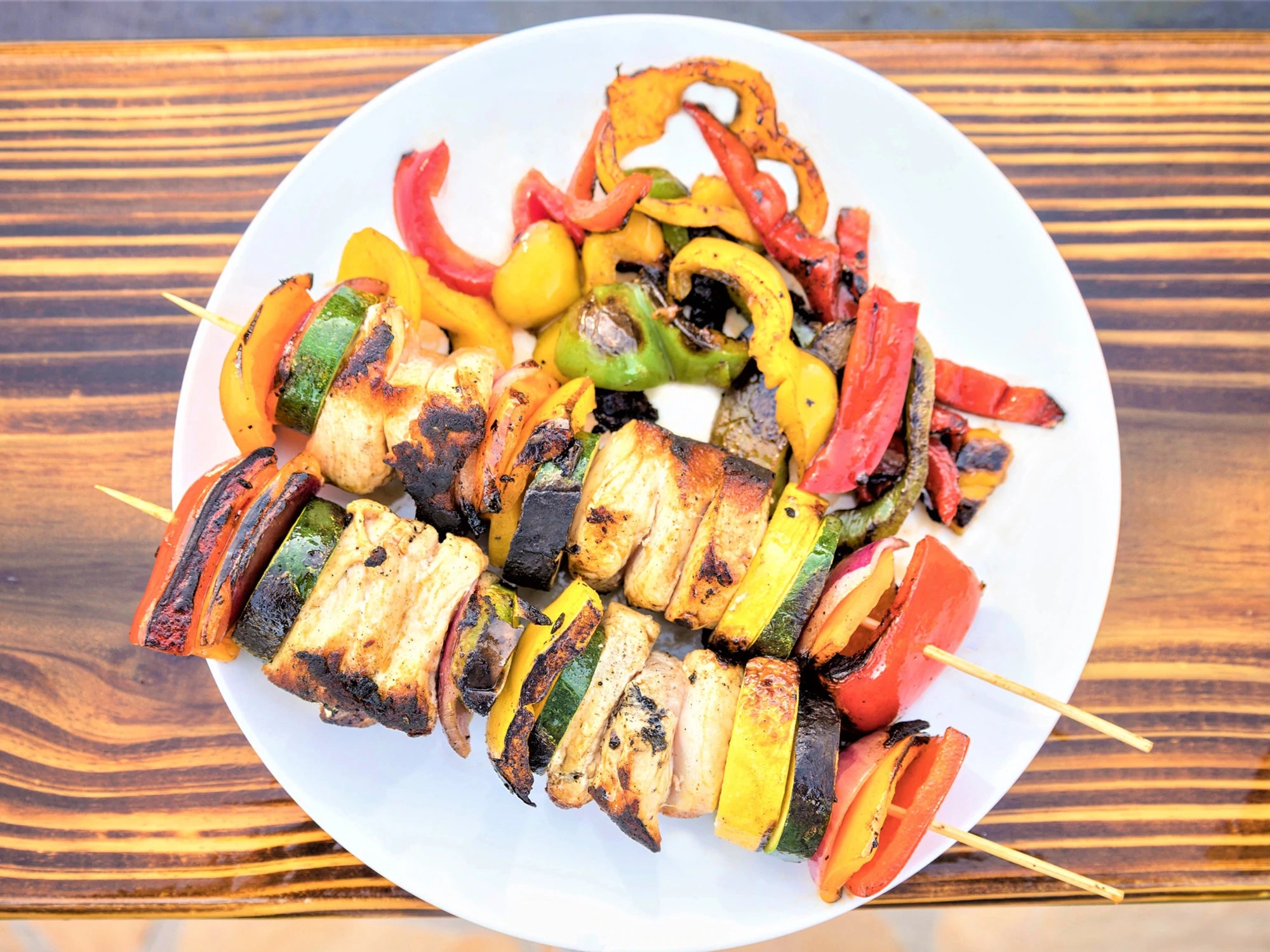 Premium Backyard Hibachi Grill - Pecky Cypress Wood - Perfect for Outdoor Cooking, BBQ, and Patio Dining | BY BHPOGPC