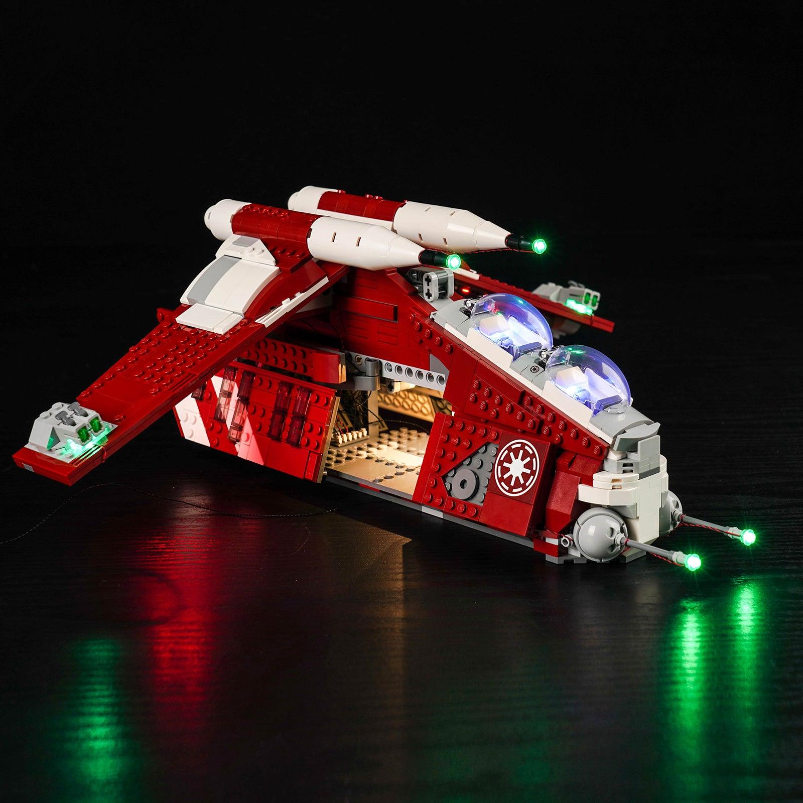 Best Light Kit for LEGO Star Wars New Coruscant Guard Gunship 75354 - DIY Lighting Set for LEGO Models - Perfect for Display & Nighttime Play