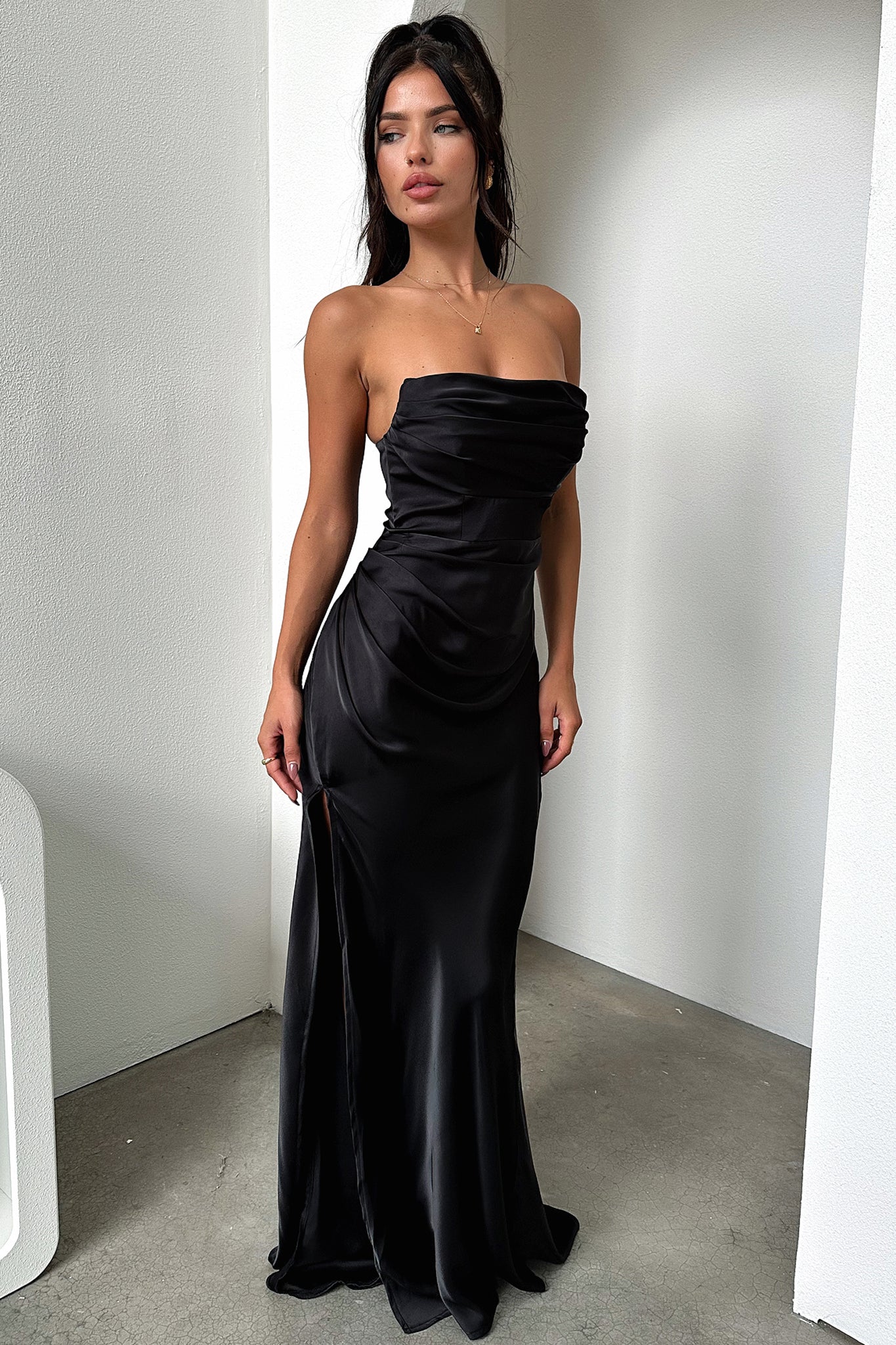 Lola Maxi Dress - Elegant Black Long Summer Dress for Women | Perfect for Beach, Vacation & Casual Outings