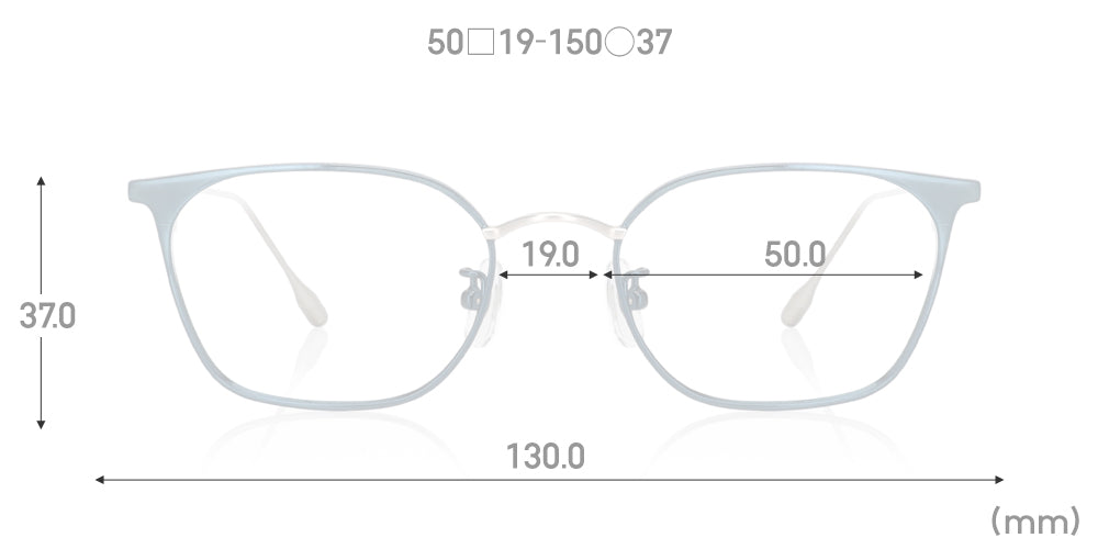 JINS SABAE Titanium 57mm Lightweight Eyeglass Frames - Premium Japanese Titanium Glasses for Men & Women - Perfect for Office, Reading & Daily Wear