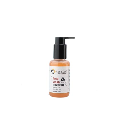 Refiller Professional Face Wash - Gentle Cleanser for All Skin Types, Deep Cleansing & Hydrating - Perfect for Daily Skincare Routine, Travel & Gym Use
