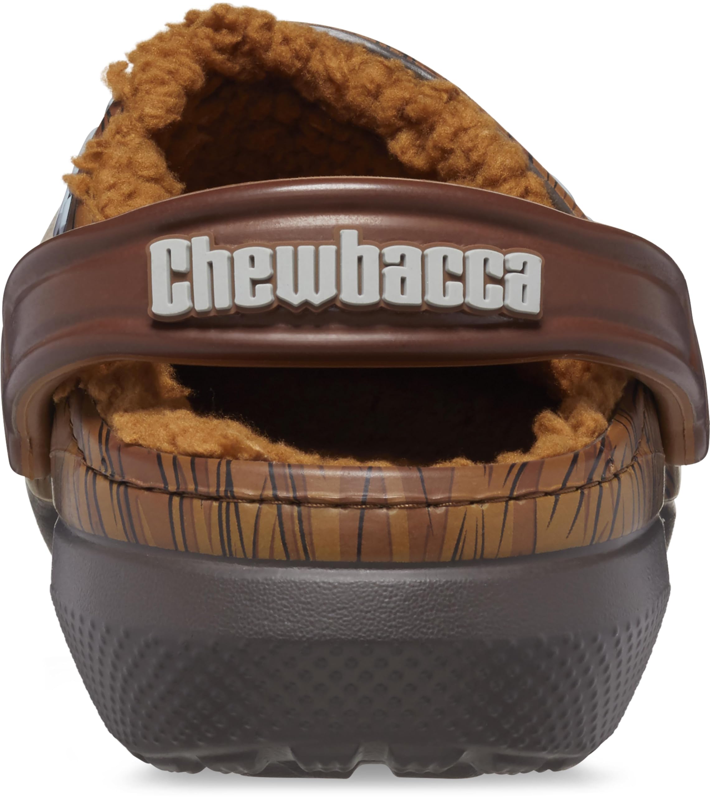 Crocs Unisex-Adult Star Wars Chewbacca Classic Lined Clogs - Fuzzy Winter Slippers for Men & Women - Cozy Indoor & Outdoor House Shoes for Relaxing at Home or Running Errands