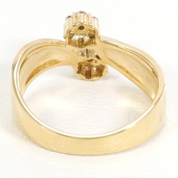 18K Yellow Gold Diamond Ring for Women - Elegant Solitaire Engagement & Wedding Band - Perfect for Proposals, Anniversaries, and Special Occasions