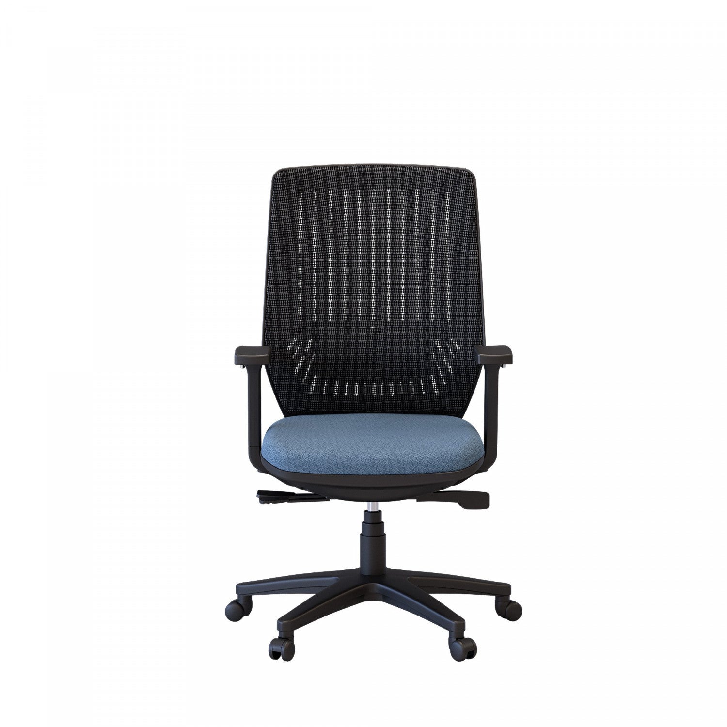 Ergonomic Mason Office Chair - Blue Sapphire Mesh Back & Adjustable Height - Perfect for Home Office, Gaming & Workspace Comfort