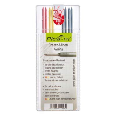 Pica Dry Pencil Refills Set - 4020 Colors for Art & Sketching