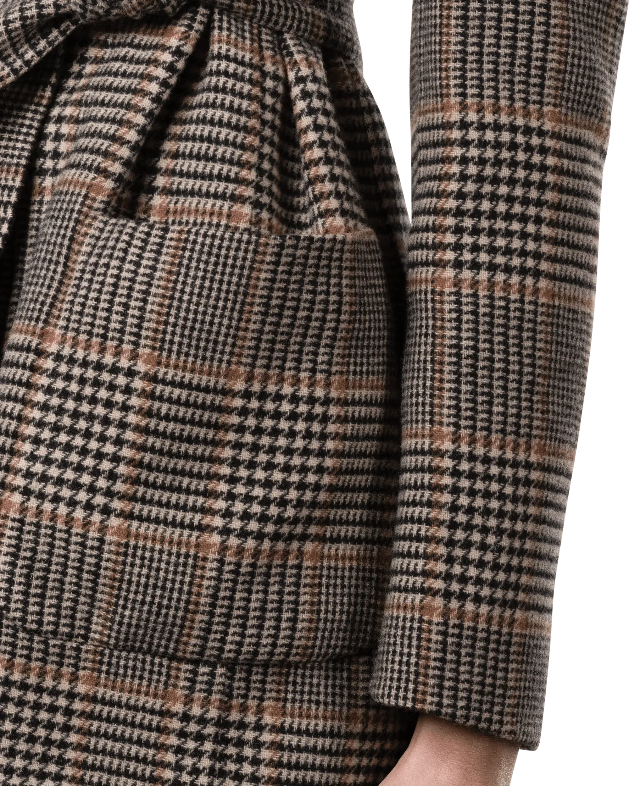 Nuraghe Collarless Belted Jacket for Women - Stylish Slim Fit Blazer Jacket with Belt - Perfect for Office, Business, and Casual Outfits