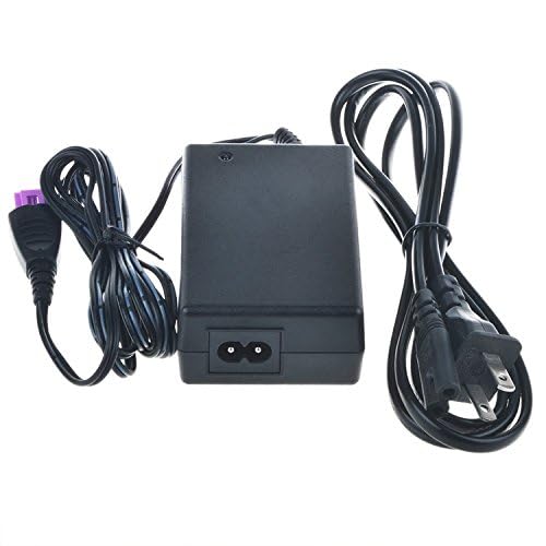SLLEA AC/DC Power Adapter Charger Cord for HP F2418 D2568 D1668 D2668 Printers - Replacement Power Supply for Home & Office Use