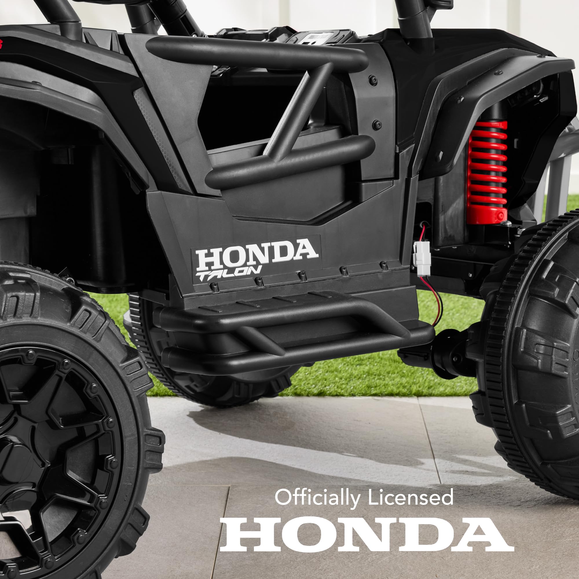 Best Choice Products 24V Kids Electric Ride-On UTV Car - Officially Licensed Honda Talon 2-Seater with Parent Remote Control, LED Lights & Bluetooth - Black | Perfect for Outdoor Play, Backyard Adventures & Birthday Gifts