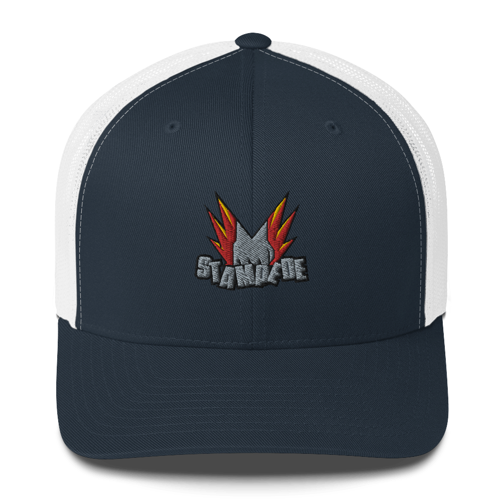 Zoo Jitsu Fighters Stampede Trucker Hat - Animal-Themed Baseball Cap for MMA Fans - Perfect for Gym, Streetwear & Anime Conventions