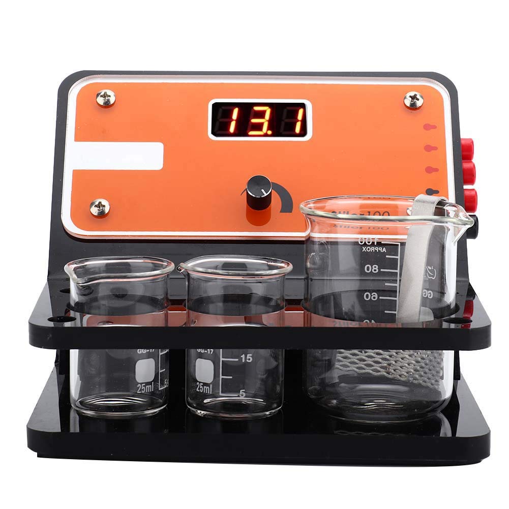 Professional Gold Plating Kit - Jewelry Electroplating Pen Machine with US Plug for Silver, Gold & Metal Coating | DIY Jewelry Repair & Crafting Tool for Rings, Necklaces & Small Metal Items