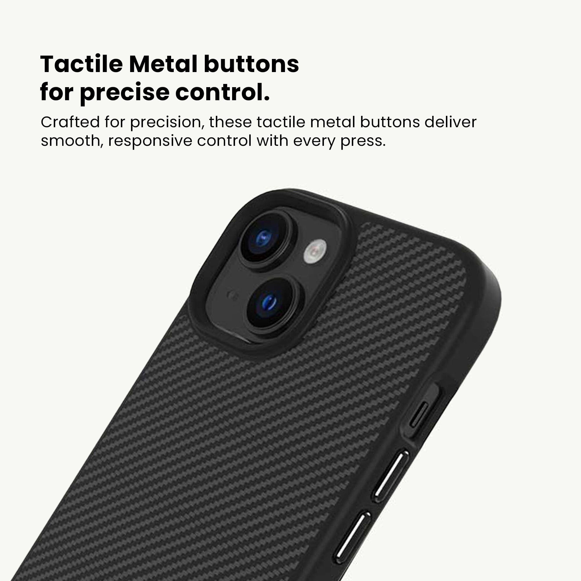 iPhone 14 Aramid Fiber Military Grade Protective Case - Ultra Thin & Shockproof Phone Cover for iPhone 14 (2022) - Perfect for Outdoor Adventures, Travel & Daily Protection
