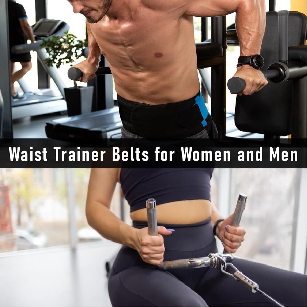 Best Waist Trainers for Women - Corset Waist Trimmer Belt for Weight Loss & Body Shaping - Slimming Girdle for Workout, Fitness & Postpartum Recovery - Perfect for Gym, Yoga & Everyday Wear