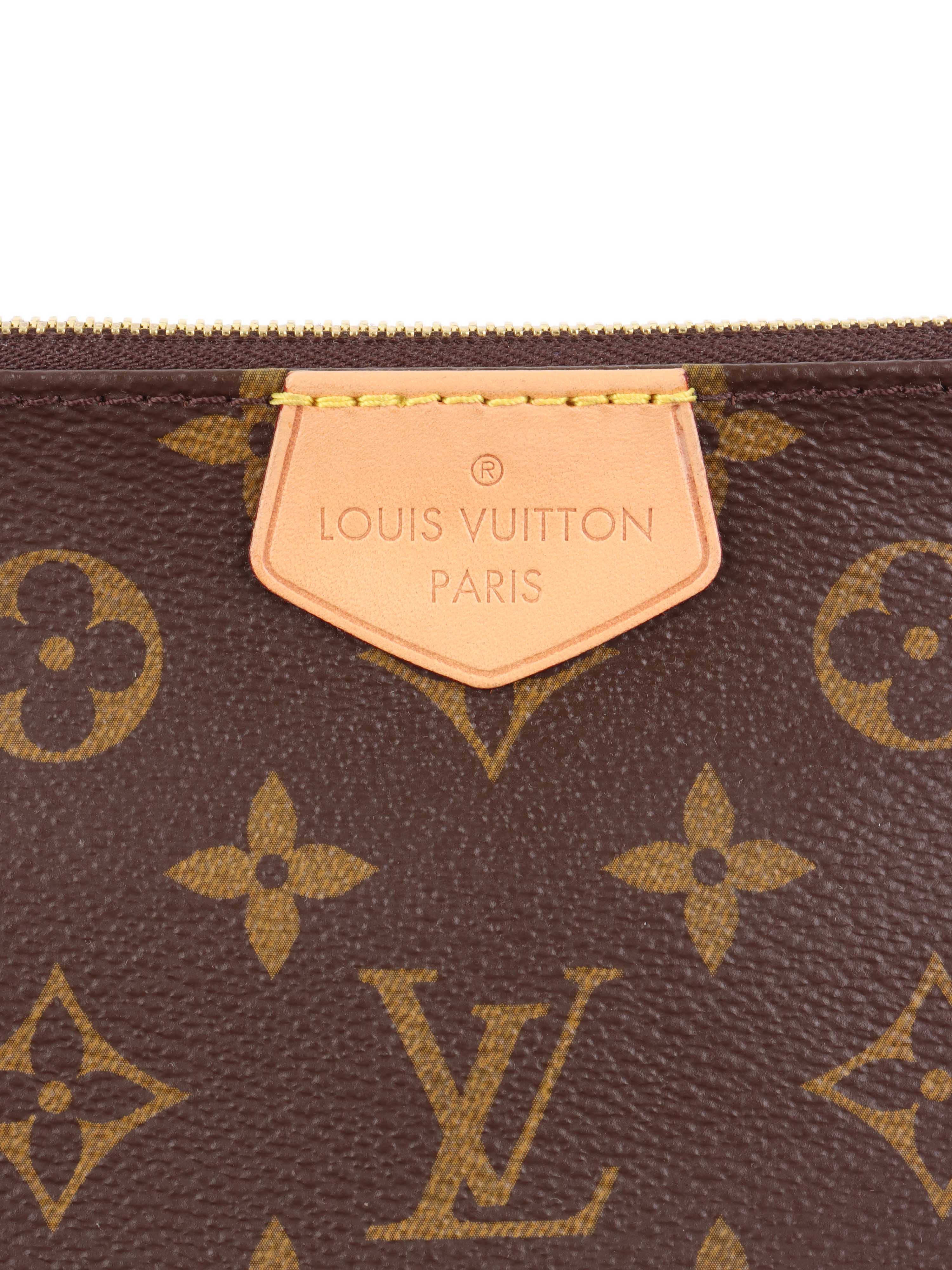 Louis Vuitton Multi Pochette Accessories Bag - Crossbody Purse with Removable Straps & Pouches - Perfect for Travel, Work & Everyday Use