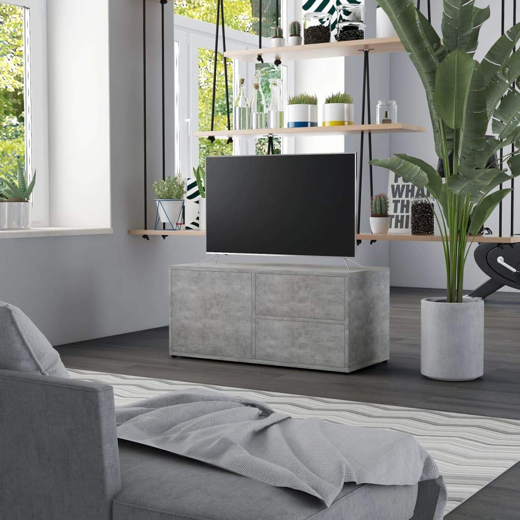 vidaXL TV Stand with Bookshelf - 31.5