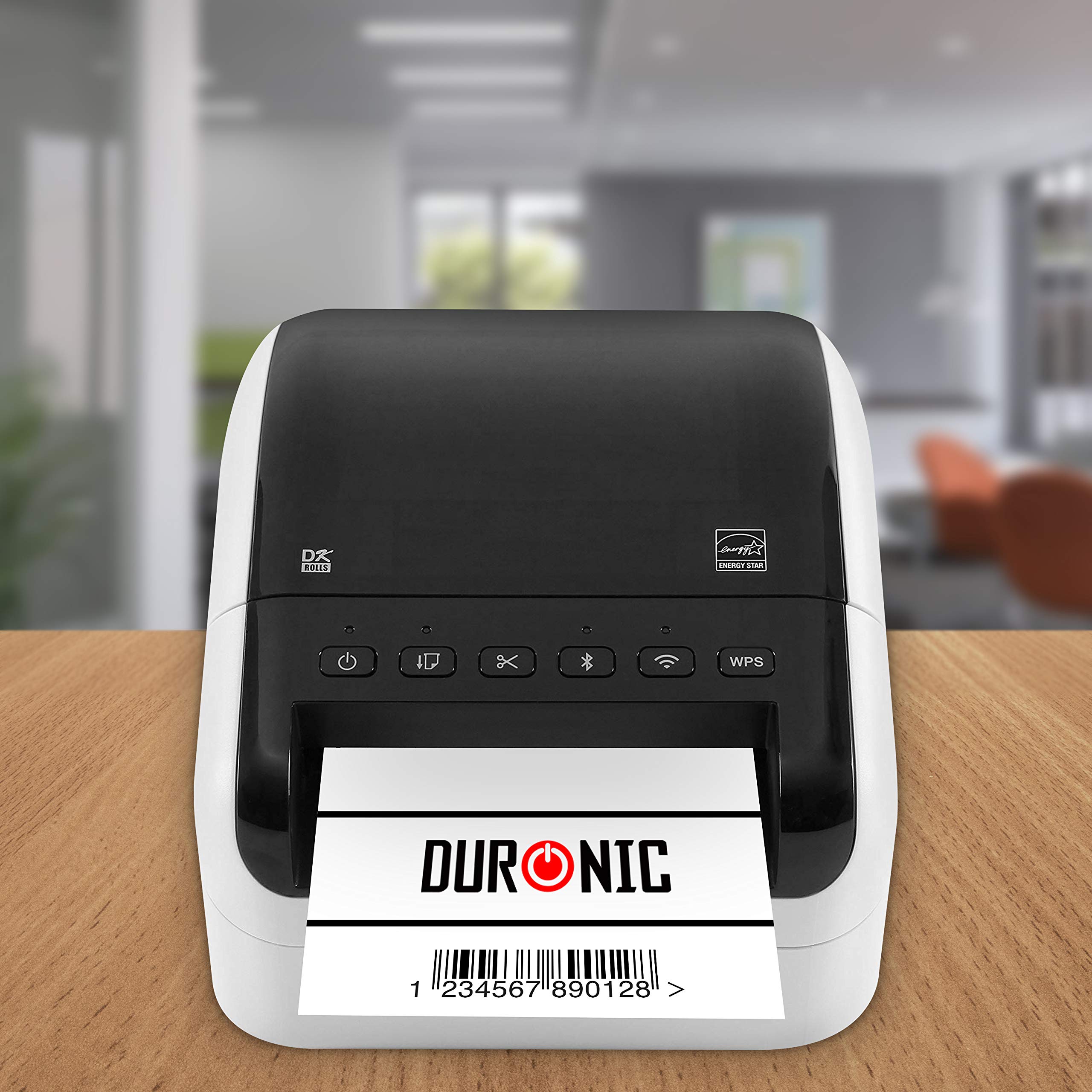Duronic LL4X6 Thermal Labels - 500 Labels per Roll (100x150mm / 6x4