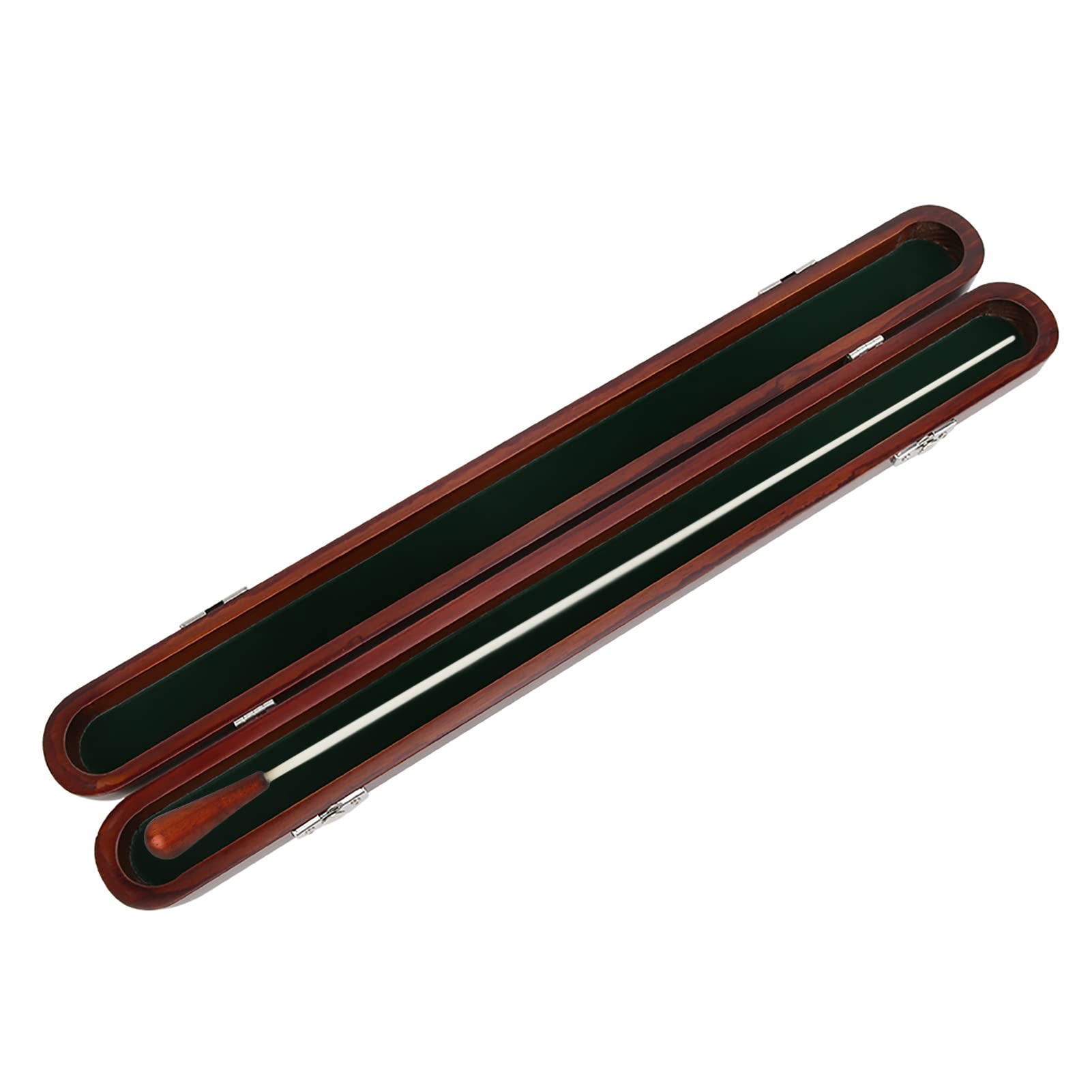 Premium Red Wood Conductor Baton Case - Durable Music Baton Storage Box for Orchestra Conductors | Perfect for Rehearsals, Performances & Travel Protection