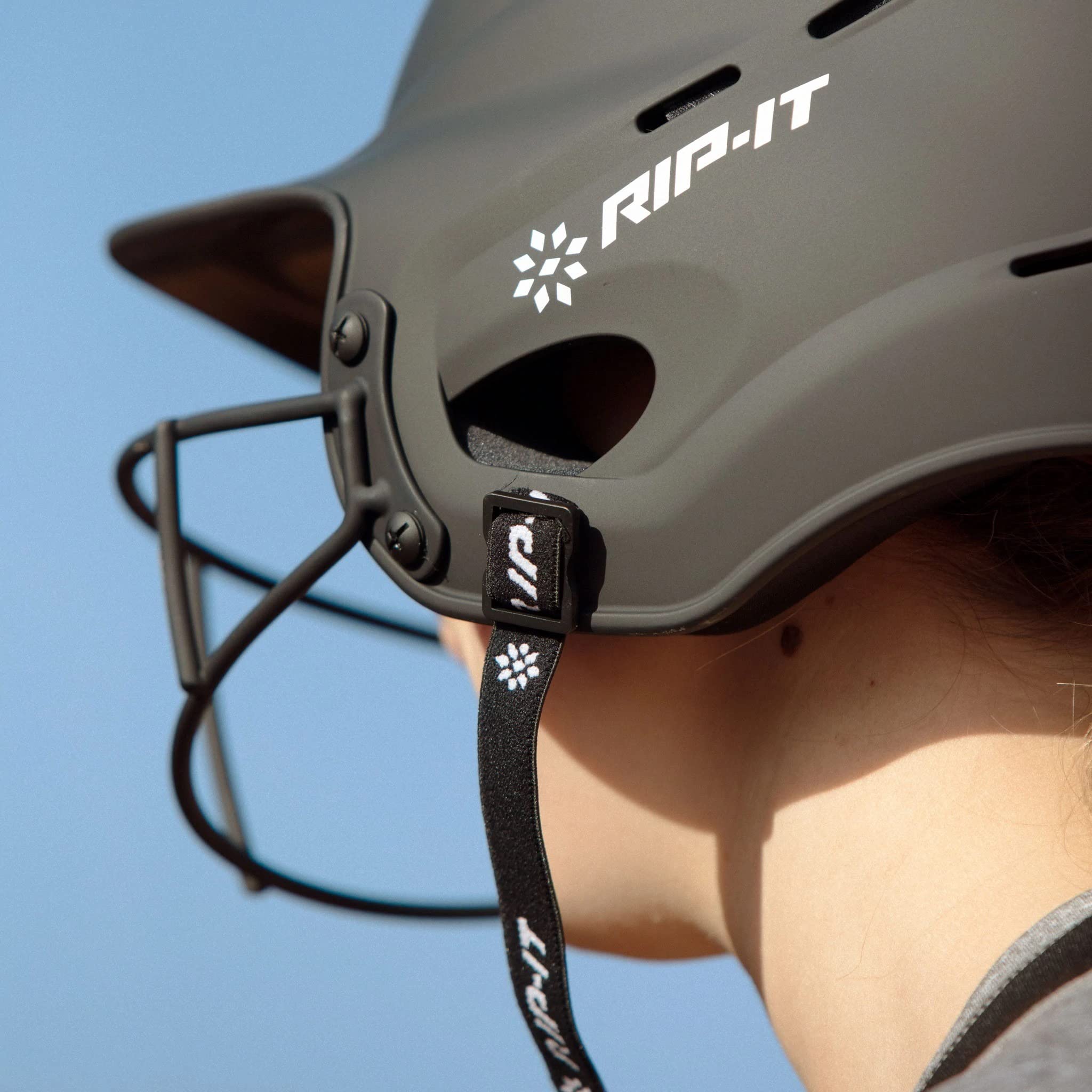 RIP-IT Vision Pro Softball Batting Helmet - Lightweight Matte Finish for Women - Perfect for Fastpitch, Slowpitch & Training - Comfortable Protective Gear for Games & Practice
