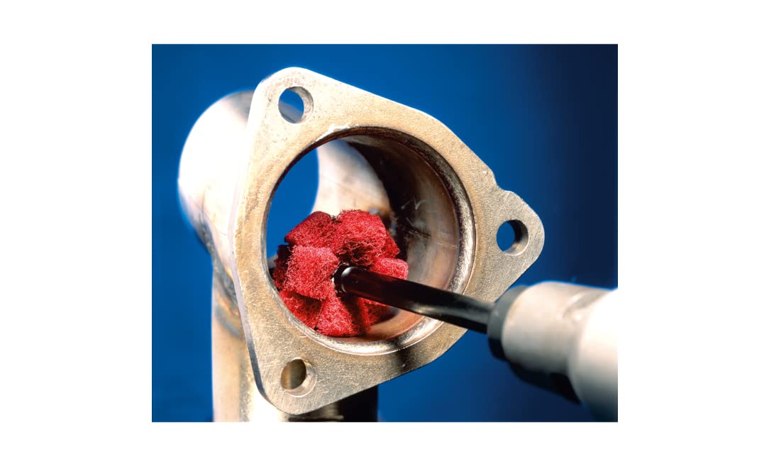 Pferd 44698382 Red Polinox Mounted Grinding Wheel - High-Performance Abrasive Tool for Metalworking, Woodworking & DIY Projects