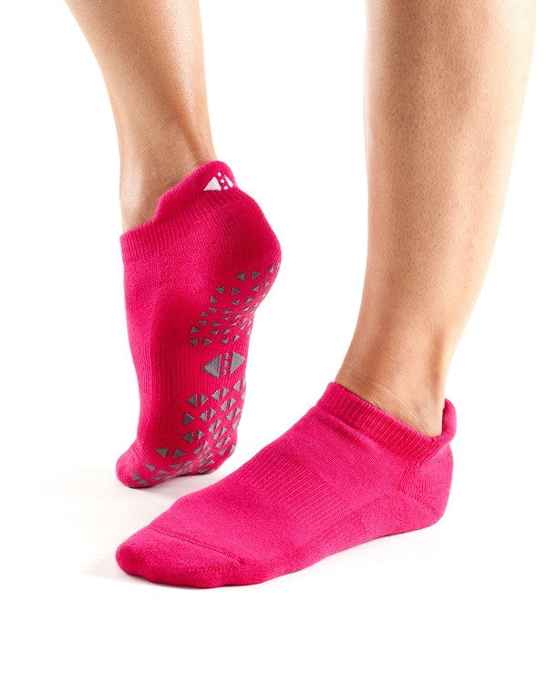 Tavi Noir Non-Slip Grip Socks for Women - Yoga, Pilates & Barre Workout Socks with Traction - Perfect for Dance, Gym & Home Use